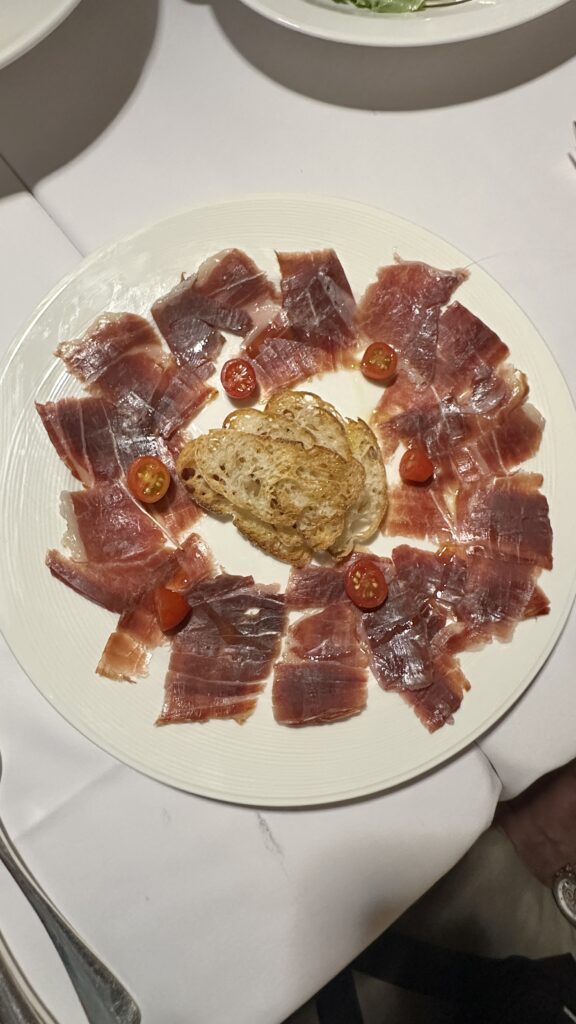 This image is of Iberia Ham with Sourdough prepared by Catch Beach Club Phuket | Followfauzia.com
